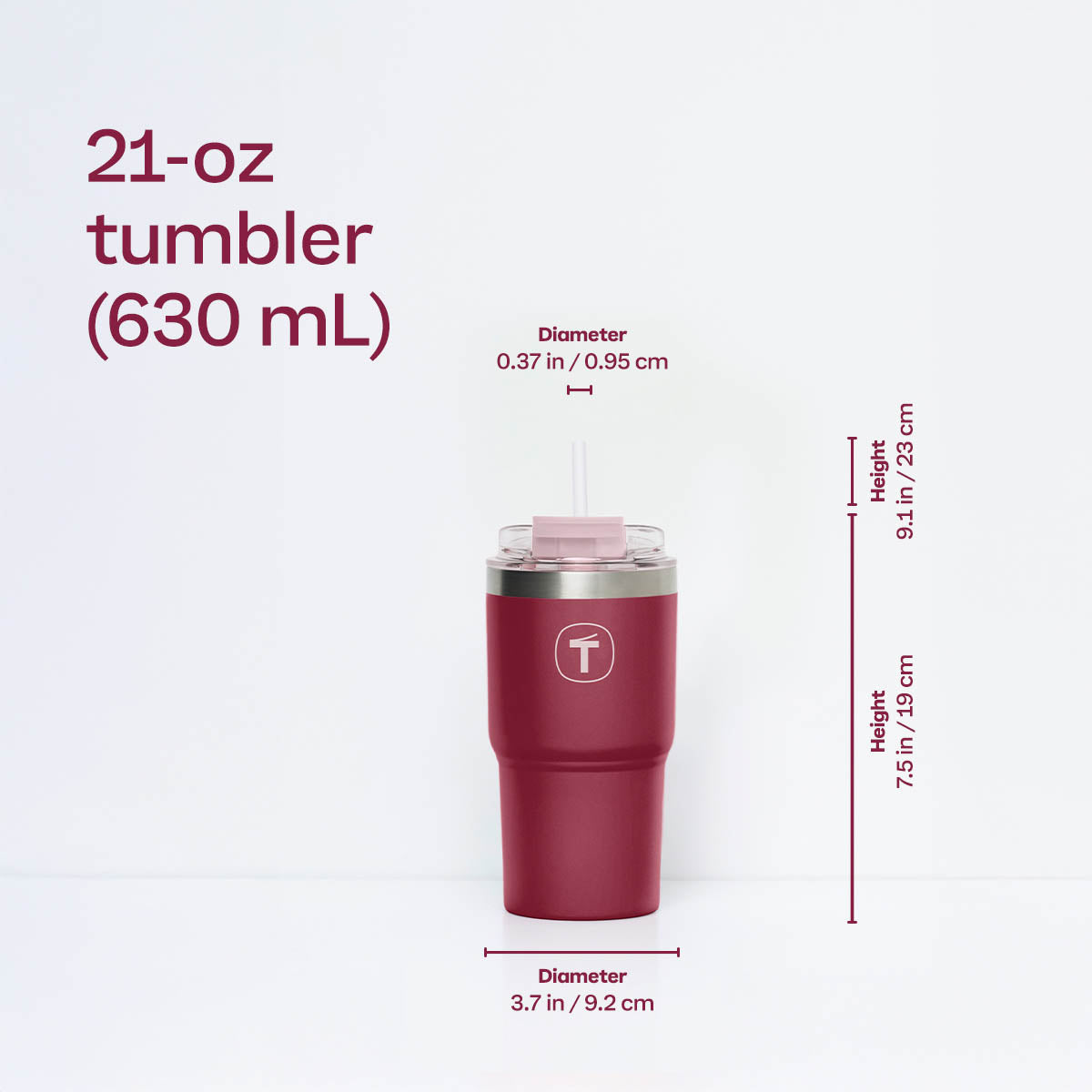 Tupperware? big T Tumbler | 21oz / 630ml - Image 8