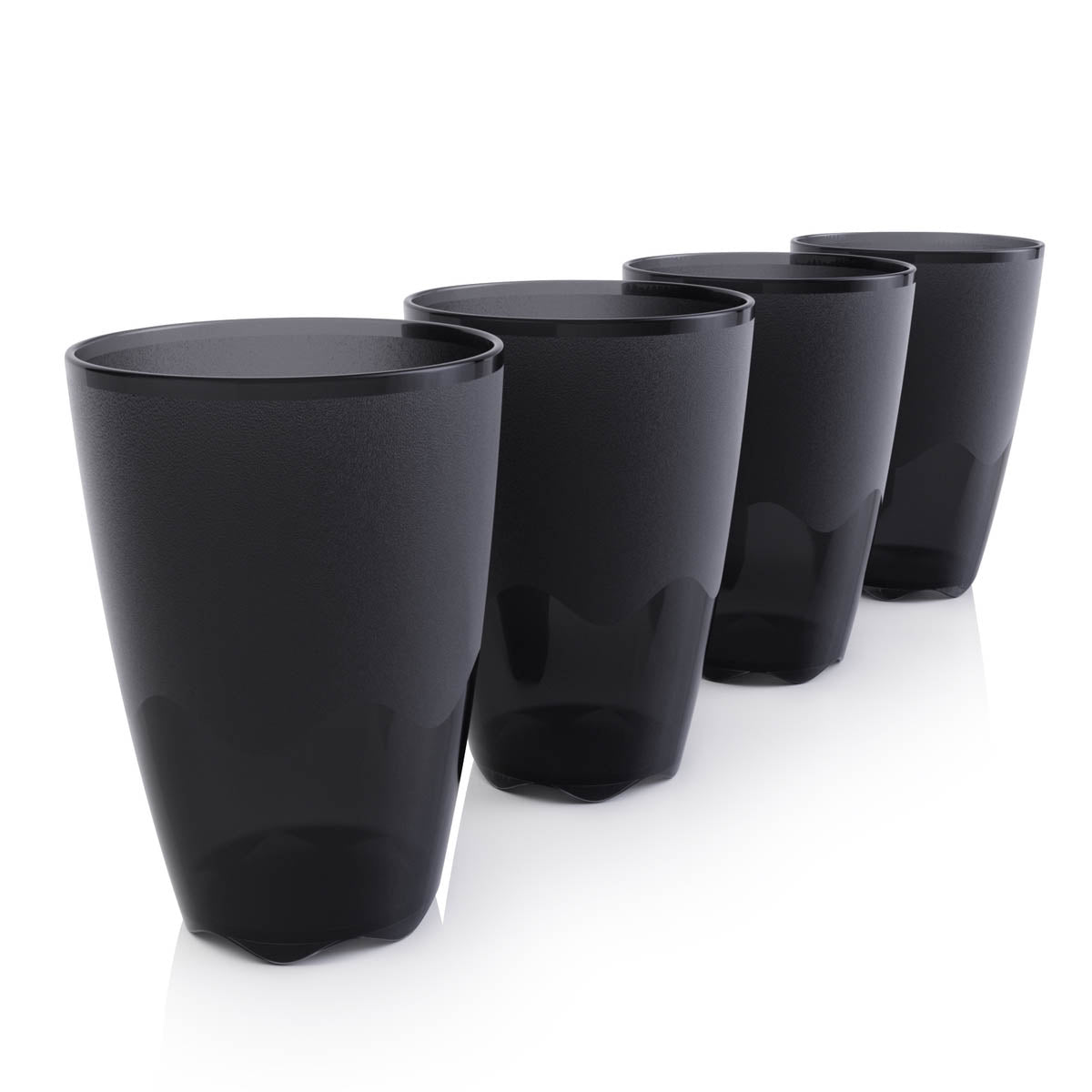 Tupperware? Everyday Large Tumblers | 18oz/525 mL. Shatterproof. Black - Image 2