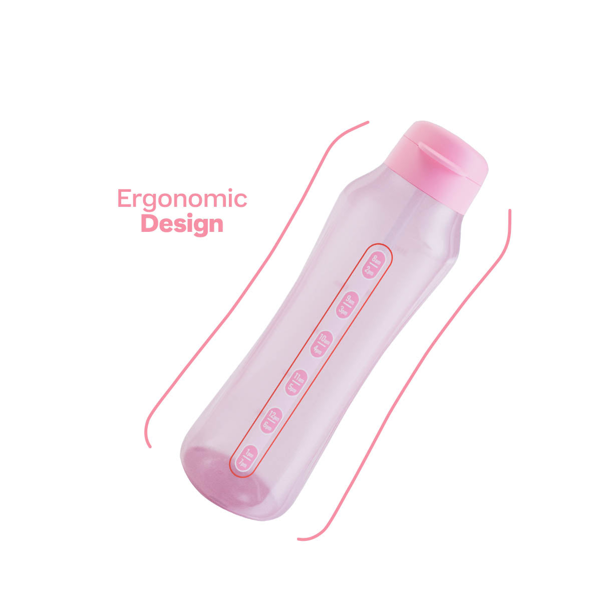 Tupperware? AquaVibe? Water Bottle | 40 oz. / 1.2 L (Pink) - Image 8