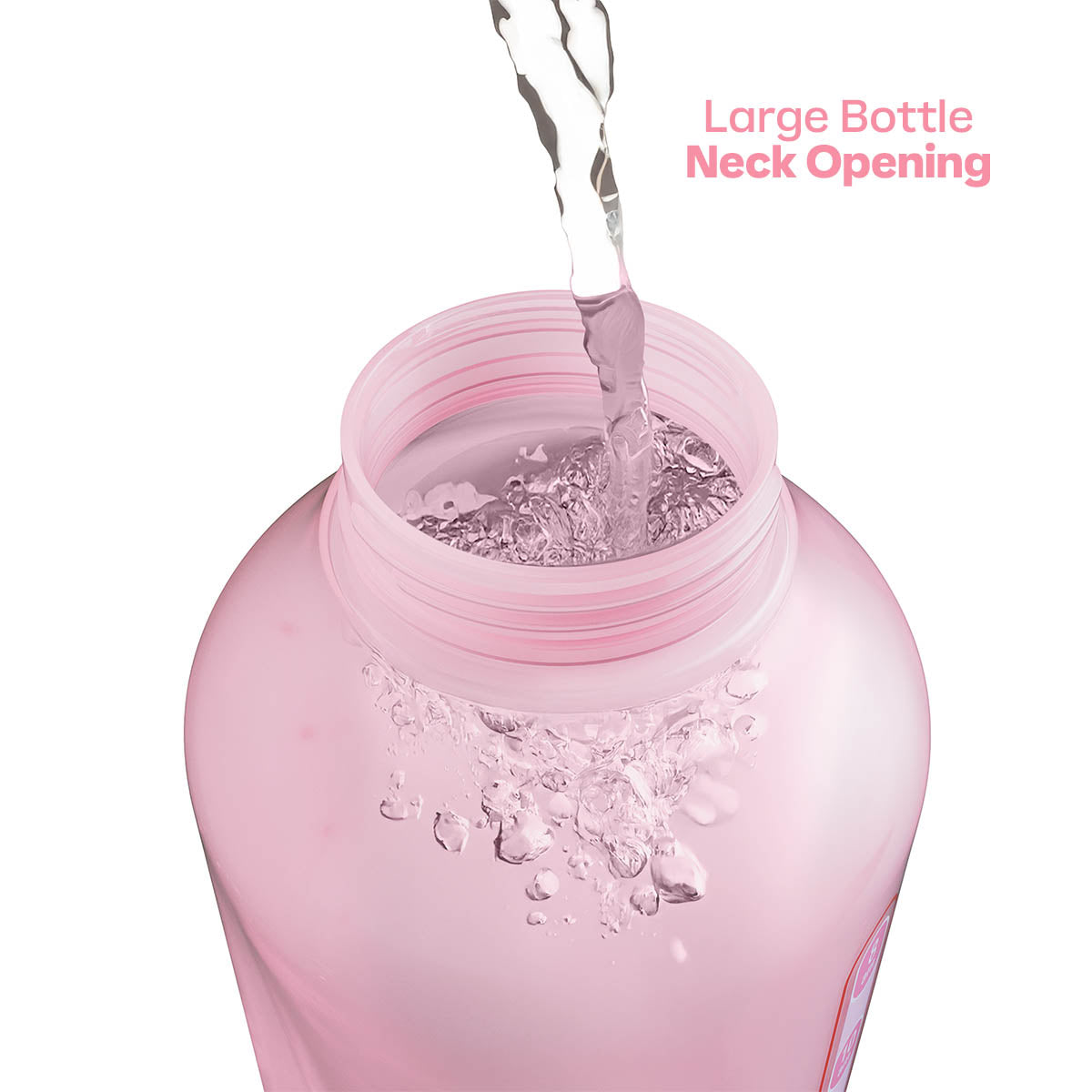 Tupperware? AquaVibe? Water Bottle | 67 oz./2 L (Pink) - Image 4