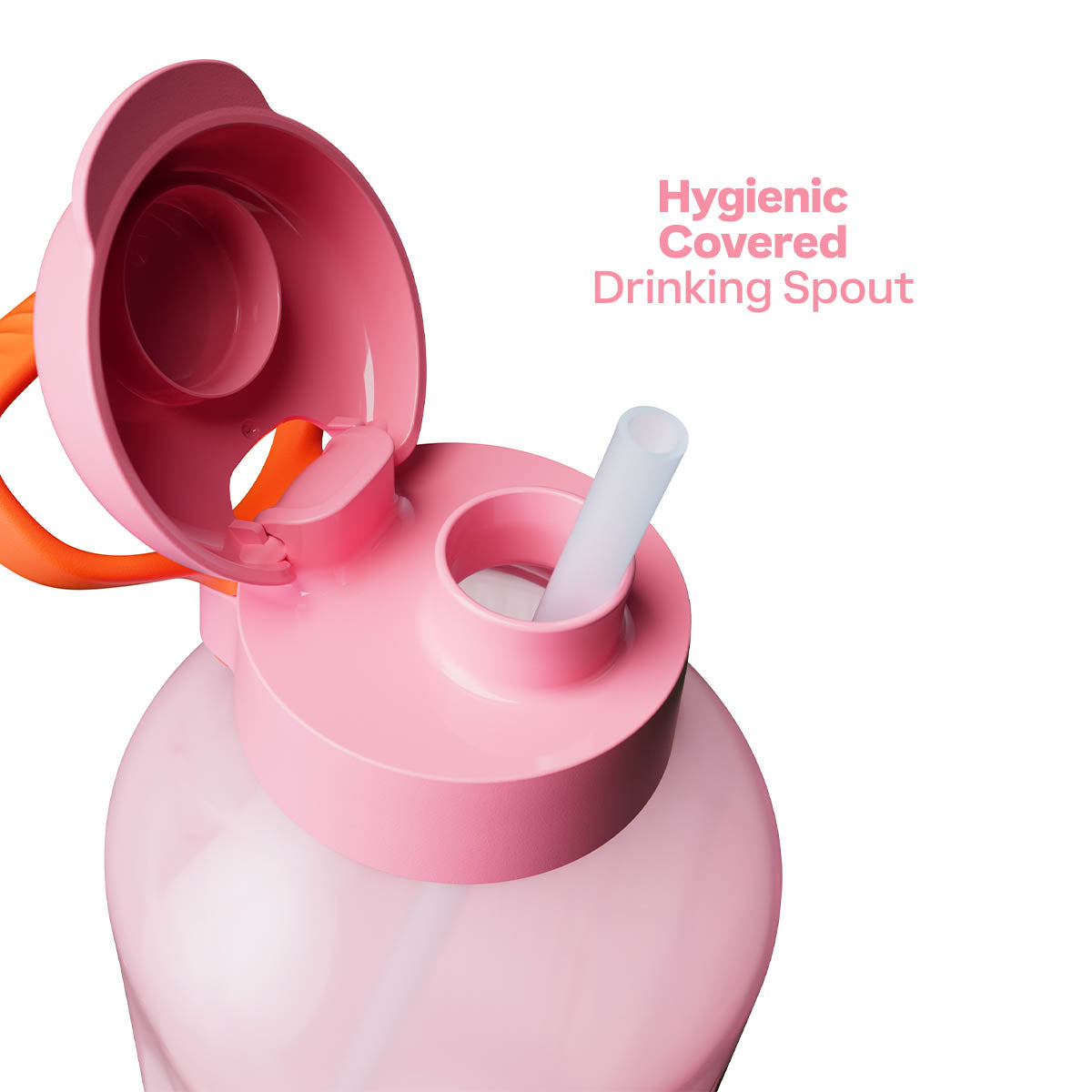 Tupperware? AquaVibe? Water Bottle | 67 oz./2 L (Pink) - Image 5