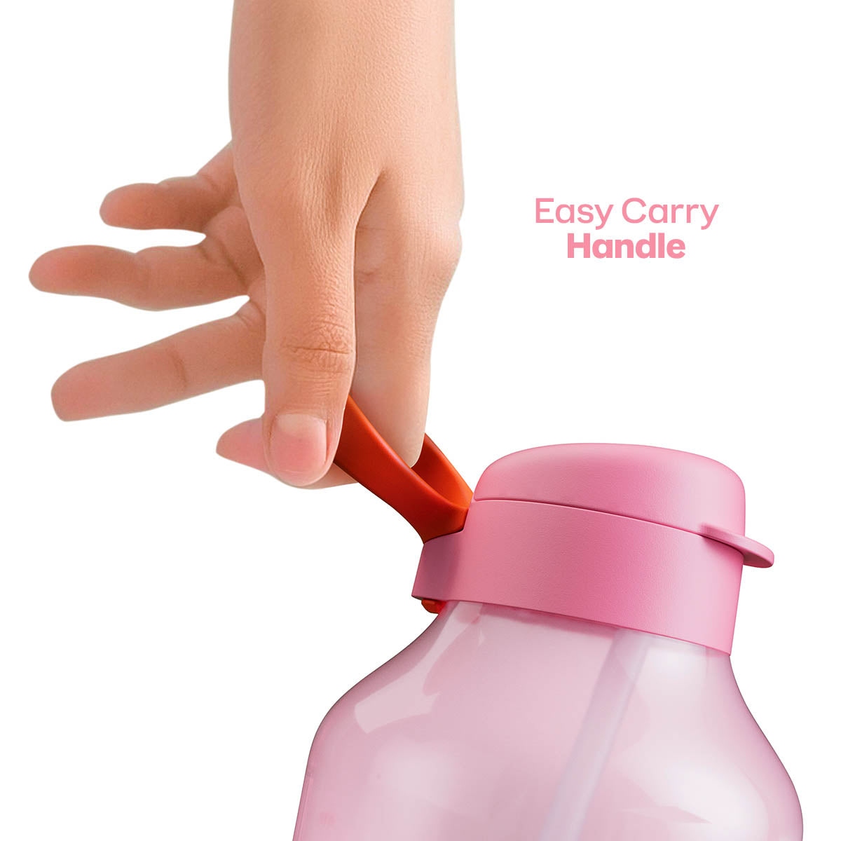 Tupperware? AquaVibe? Water Bottle | 67 oz./2 L (Pink) - Image 6