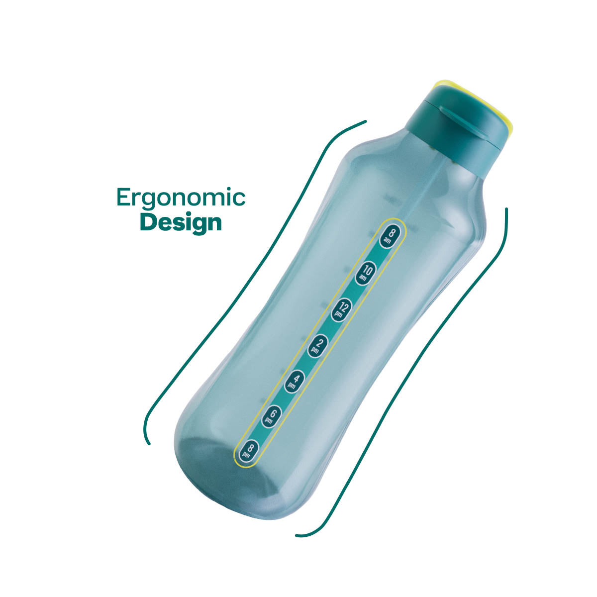 Tupperware? AquaVibe? Water Bottle | 67 oz. / 2 L (Green) - Image 8