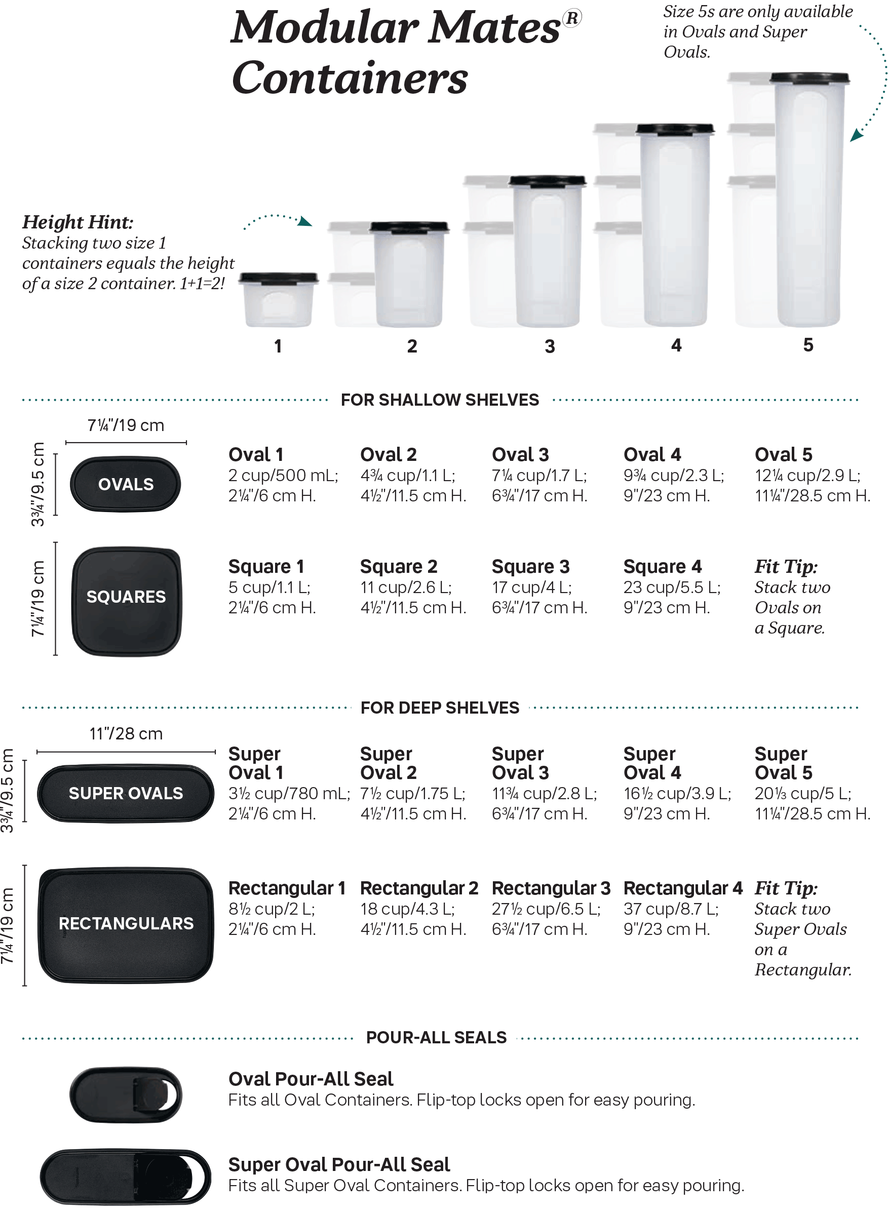 Tupperware? Modular Mates? Rectangular 4 | Food Storage Container - Image 6