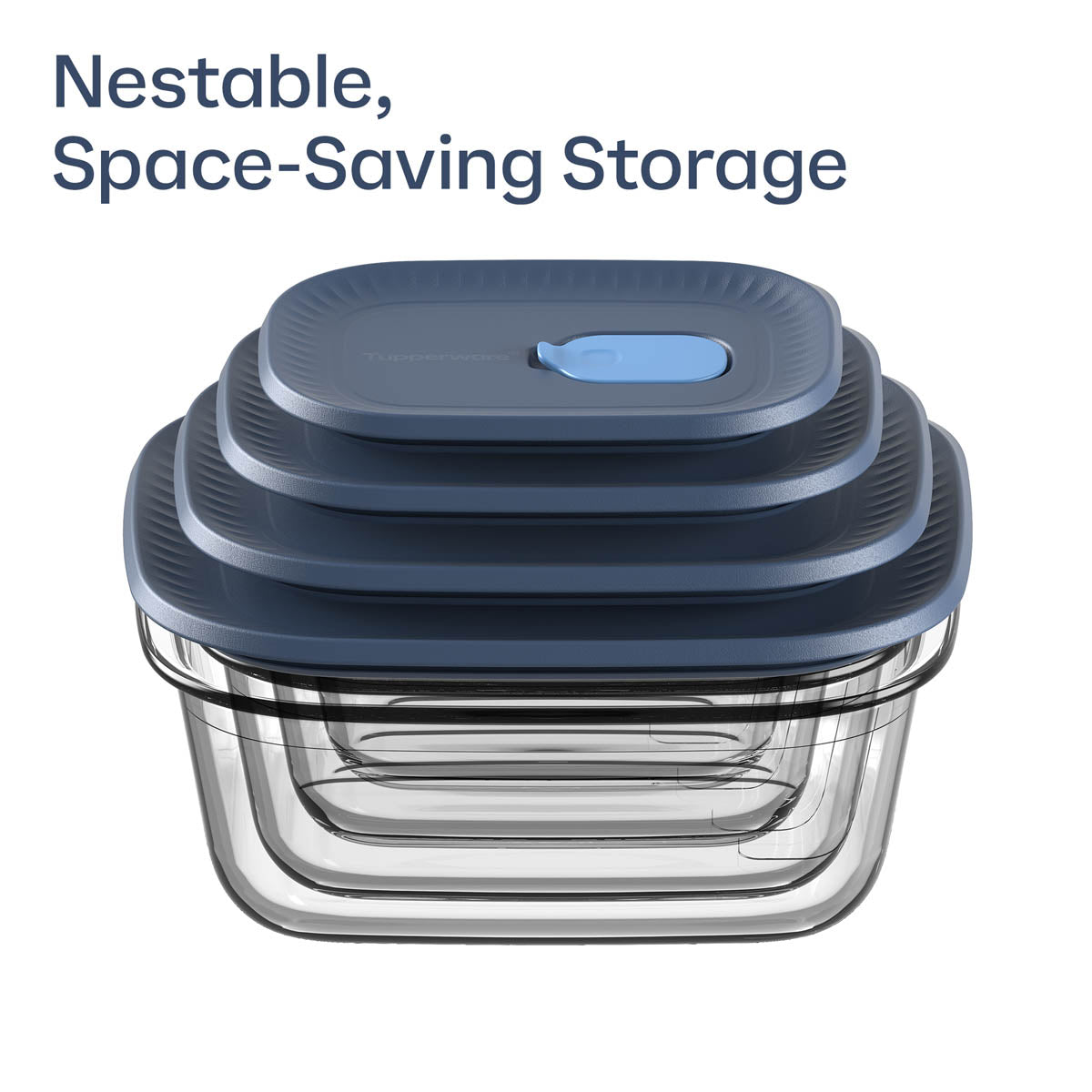 Tupperware Voila? Glass Food Storage Container | Rectangular Mini - Image 6